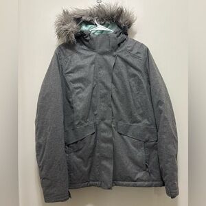 Mountain Warehouse Designed In UK Gray Hooded Jacket